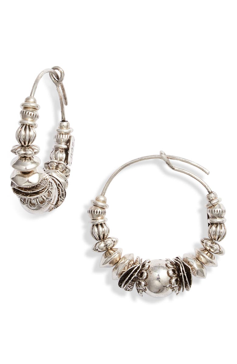 Gas Bijoux Creole Aloha Mini Hoop Earrings, Main, color, 