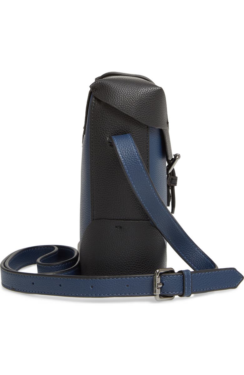 Sondra Roberts Binocular Case Faux Leather Crossbody Bag, Alternate, color,