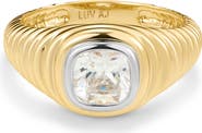 Luv AJ The Georgia Stone Signet Ring