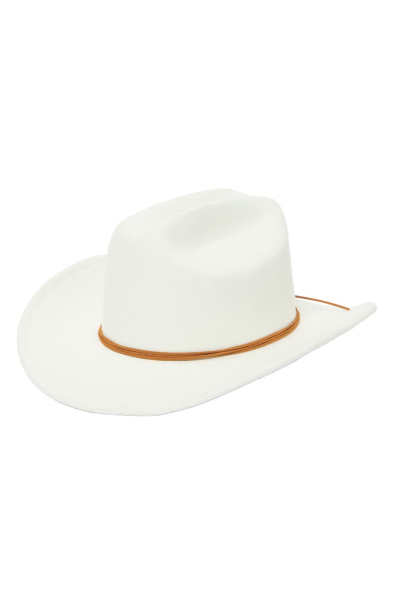 San Diego Hat Cattleman's Crease Cowboy Hat, Main, color, 