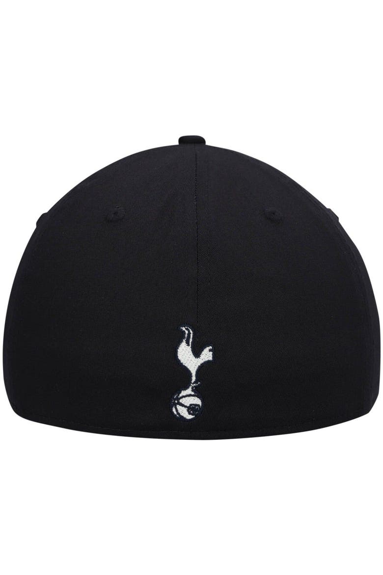 Men's New Era Black Tottenham Hotspur HD Logo A-Frame 39THIRTY Flex Hat, Alternate, color, Black