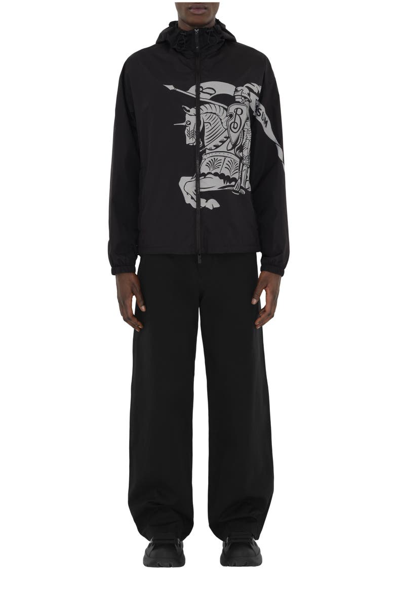 Burberry EKD Nylon Hooded Jacket, Main, color, 
