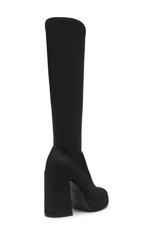 Steve Madden Twain Platform Boot In Black