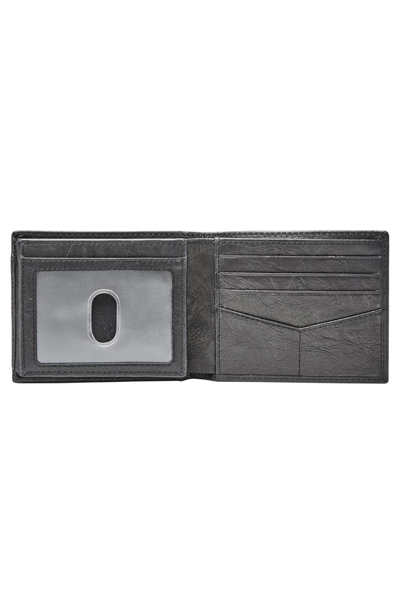 Fossil Leather Wallet, Alternate, color,