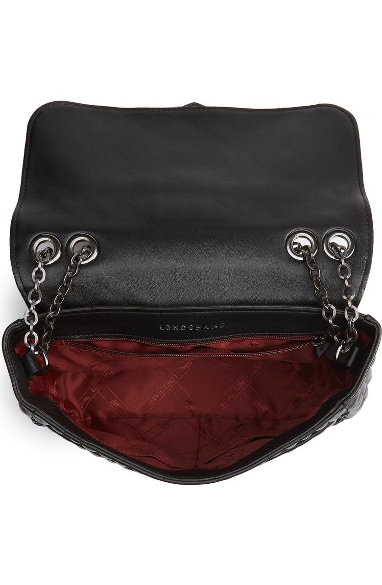 Longchamp Small Leather Crossbody Bag, Alternate, color,