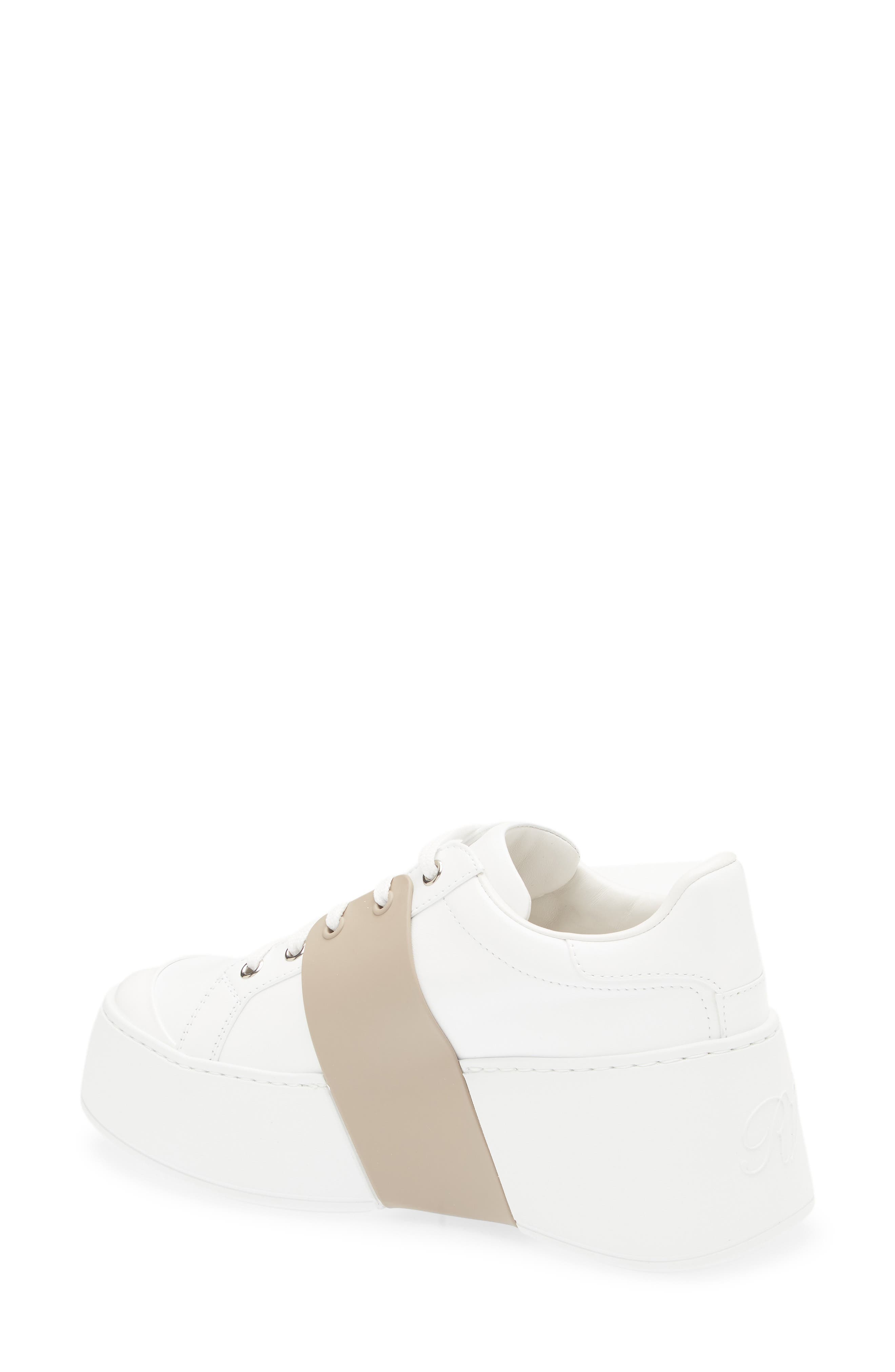 Roger Vivier Viv Skate Crystal Embellished Platform Sneaker, Alternate, color, Altraversione