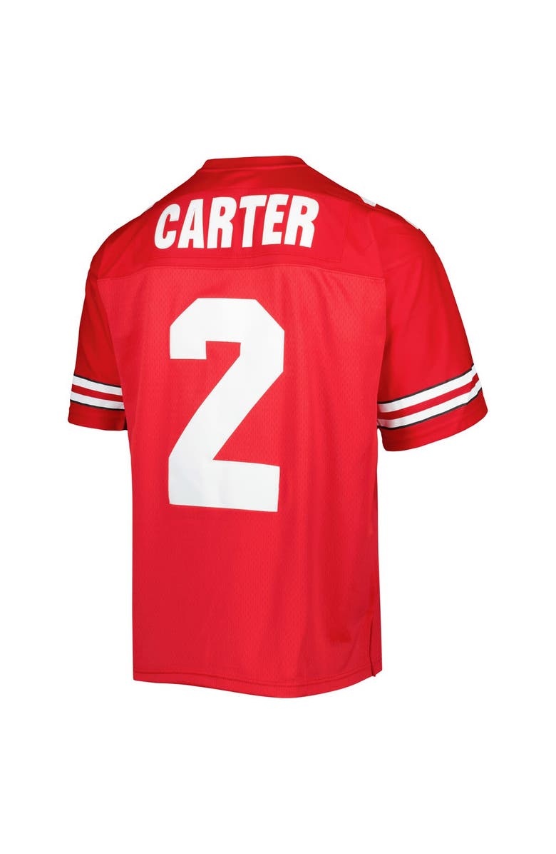 Mitchell & Ness Men's Mitchell & Ness Cris Carter Scarlet Ohio State Buckeyes Authentic Jersey, Alternate, color, Scarlet