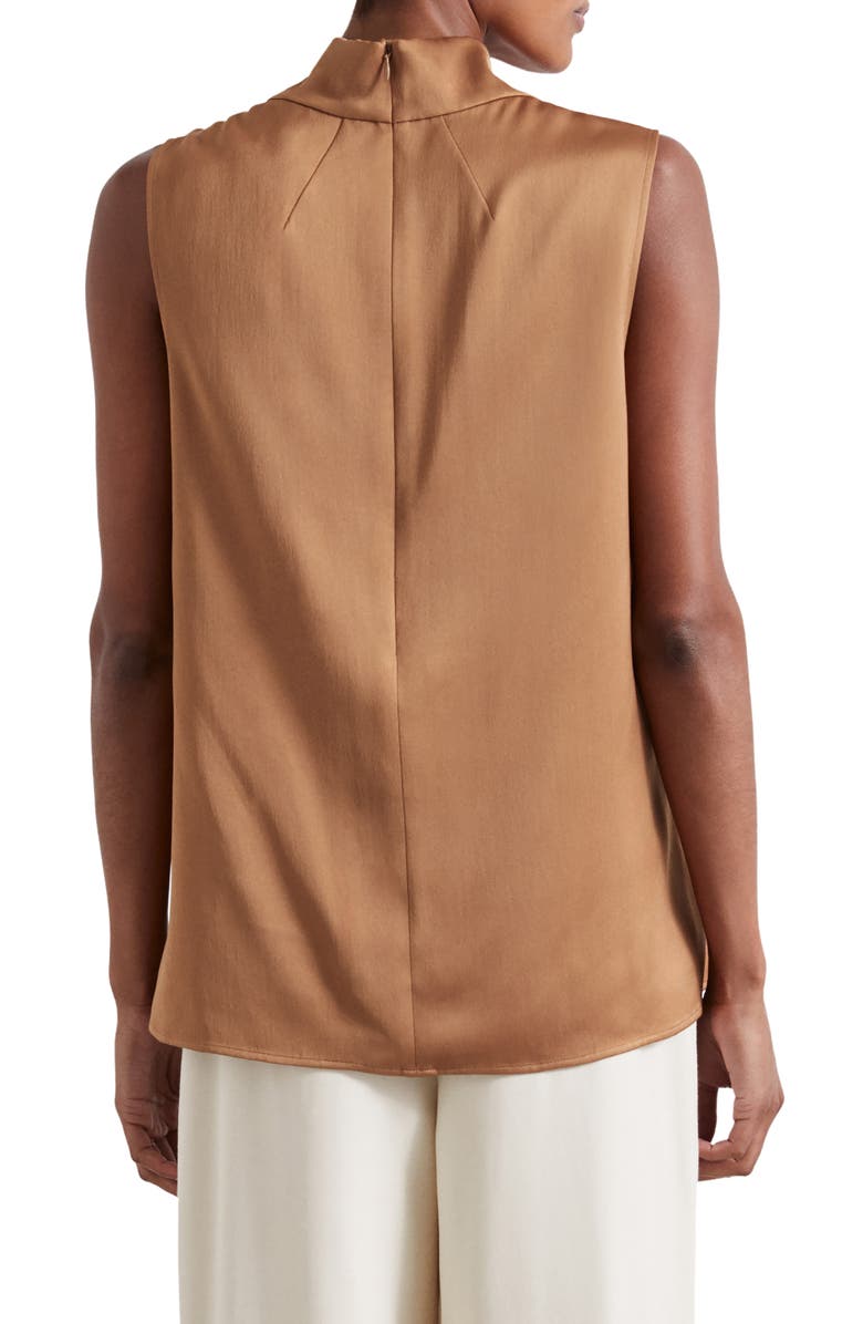 Reiss Atelier Manon Cowl Neck Sleeveless Satin Top, Alternate, color, 