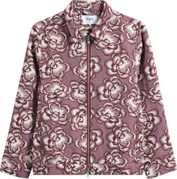 【Acka.】flower jacquard jacket CUT JACQUARD JACKET – TAAKK