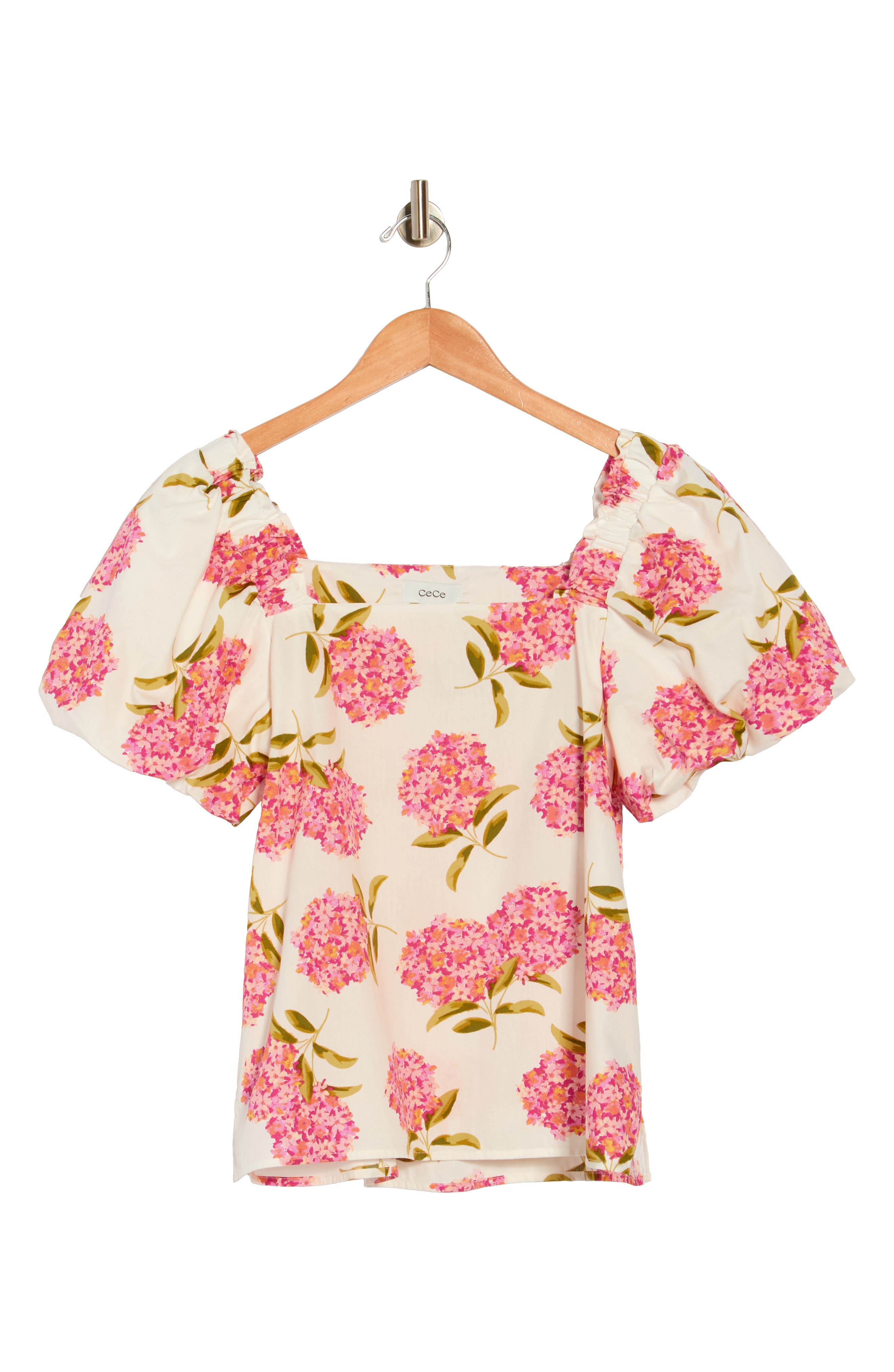 Puff Sleeve Cotton Top - image 5