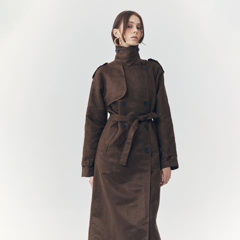 Jett Suede Coat