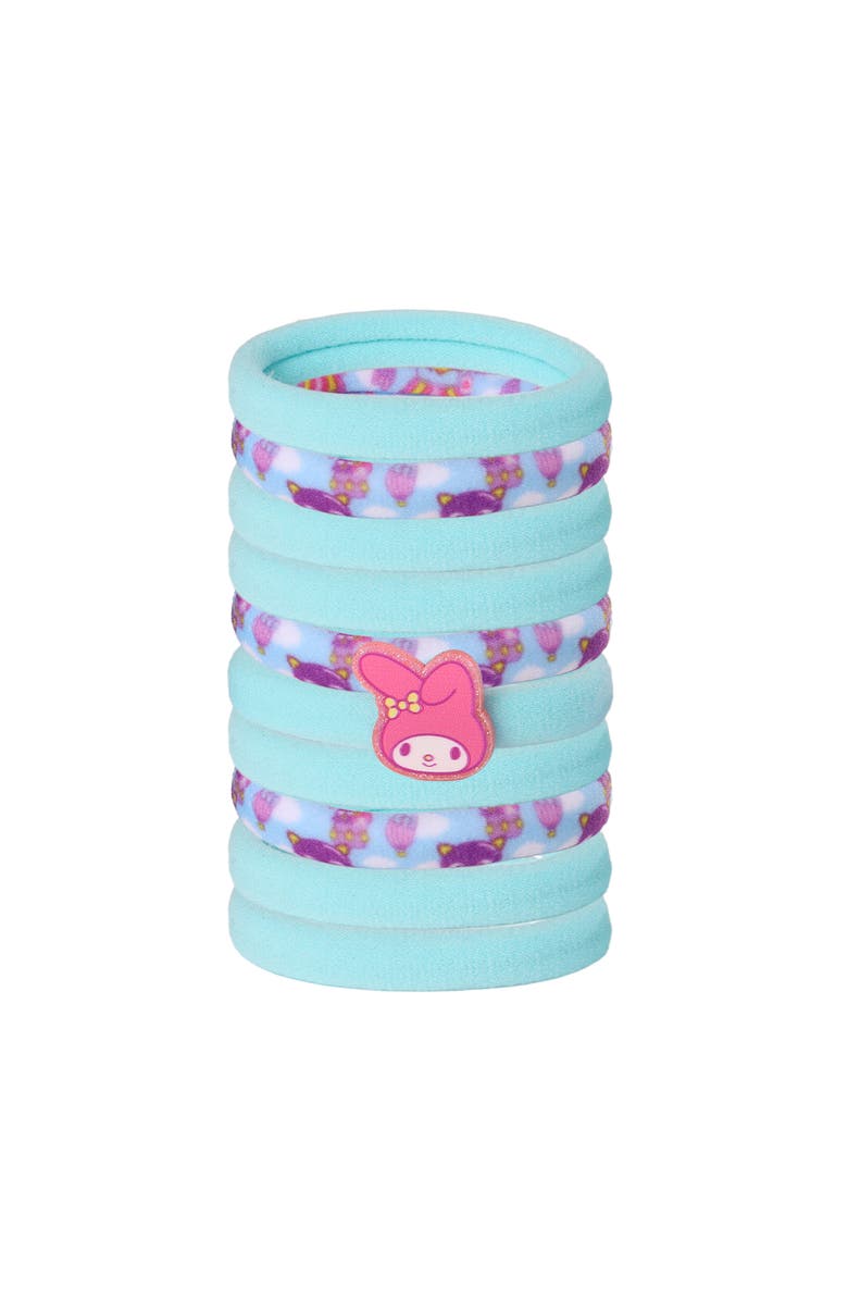 Hello Kitty Hair Ties in Bulk 50 Pieces Sanrio Hair Accessories, Alternate, color, Multicolored