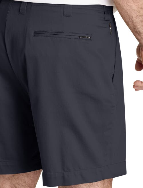 Oak Hill By Dxl Big & Tall  Tech Shorts In Black