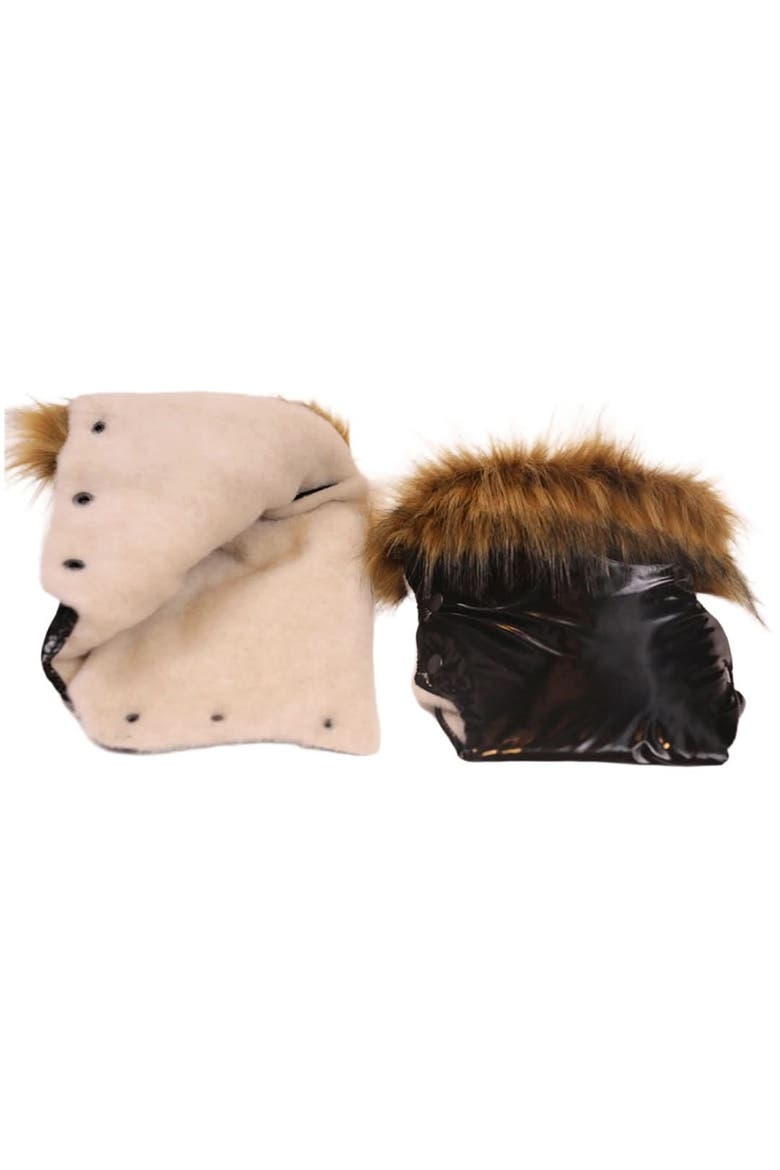 Premium Handmuff Gloves With Wool, Alternate, color, Black