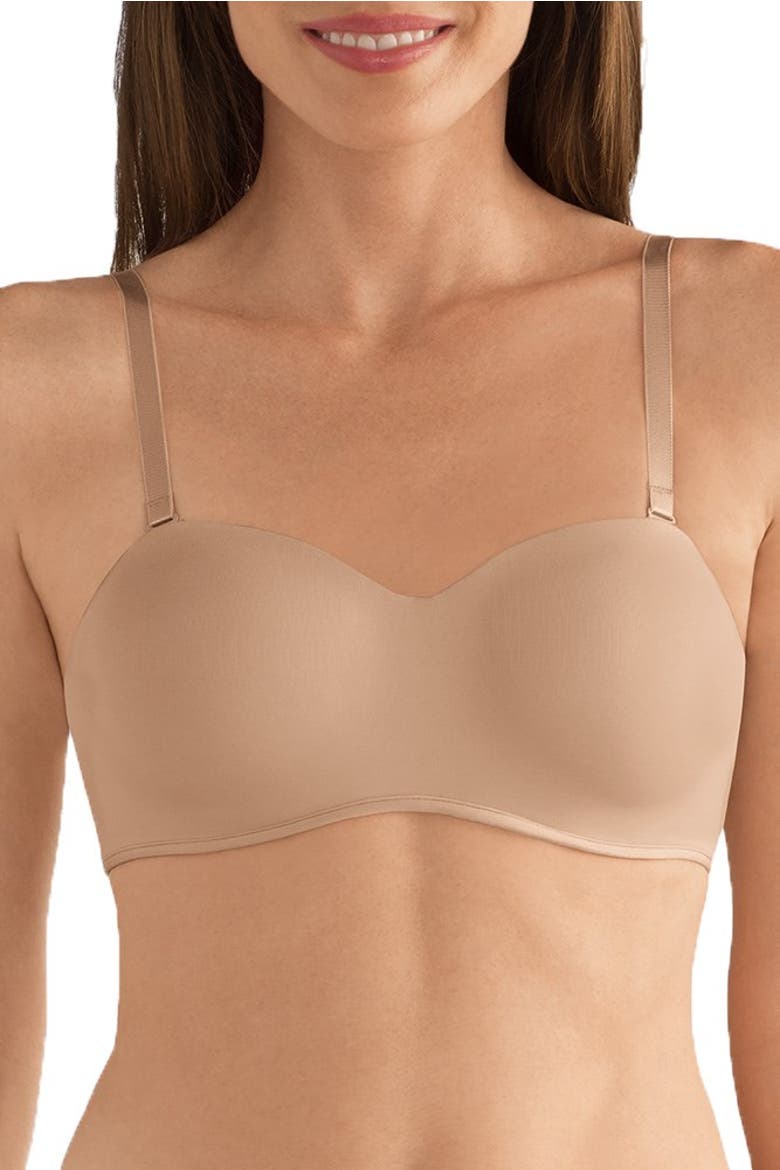 Barbara Padded Underwire Pocketed Mastectomy Bra, Alternate, color, NUDE
