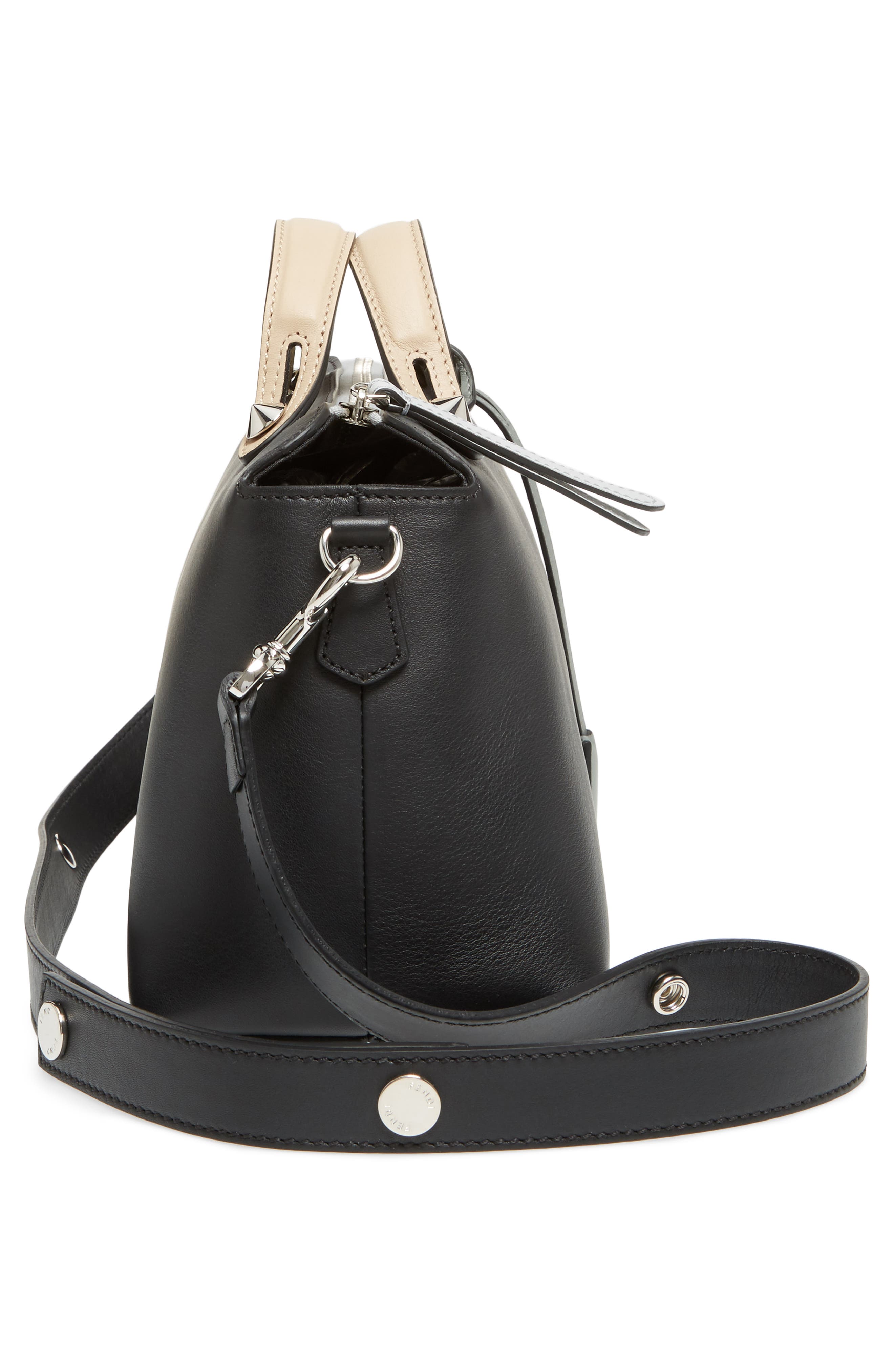 Fendi 'Medium By the Way' Colorblock Leather Shoulder Bag, Alternate, color, 