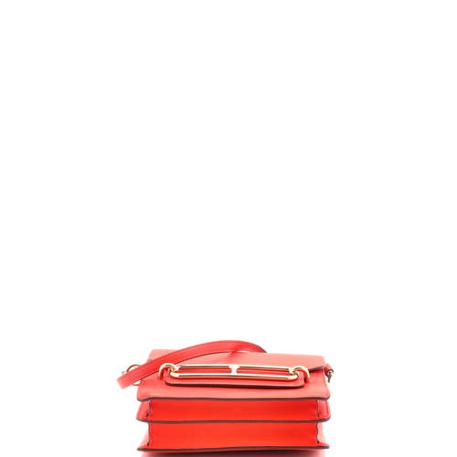 Pre-owned Hermes Hermes Roulis Bag Swift 18 In Orange