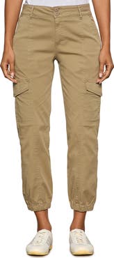 Sanctuary Rebel Crop Stretch Cotton Cargo Pants