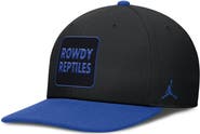 Jordan Brand Men's Jordan Brand Black/Royal Florida Gators 2025 Sideline Campus Pro Local Snapback Hat