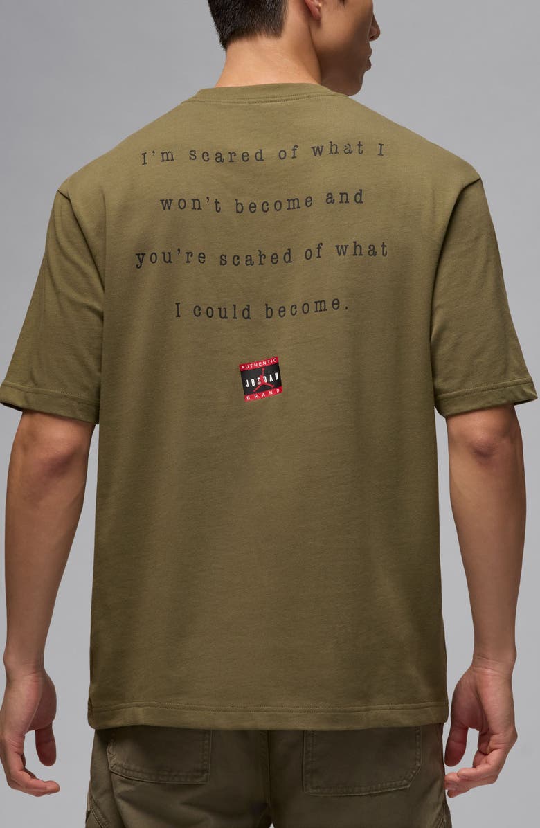 Jordan Statement 1985 Cotton Graphic T-Shirt, Alternate, color, Medium Olive