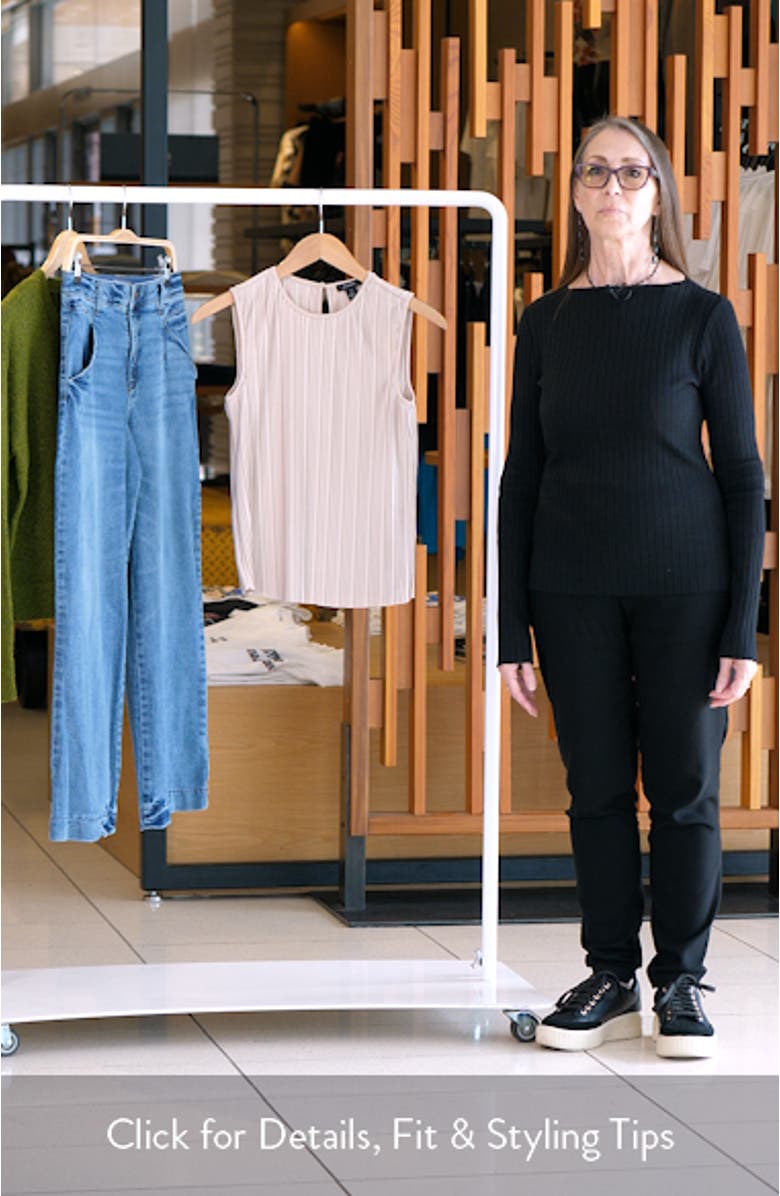 Pleated Sleeveless Top, sales video thumbnail