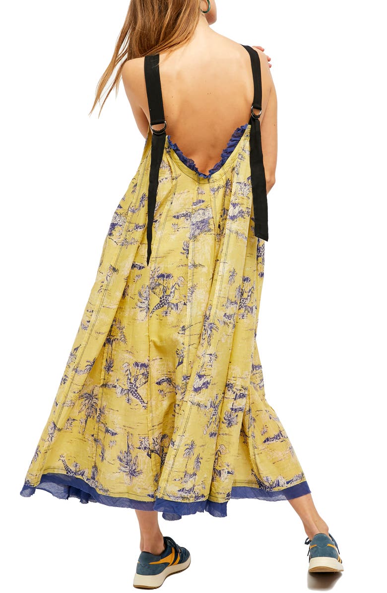 Free People Tropical Toile Dress, Alternate, color,