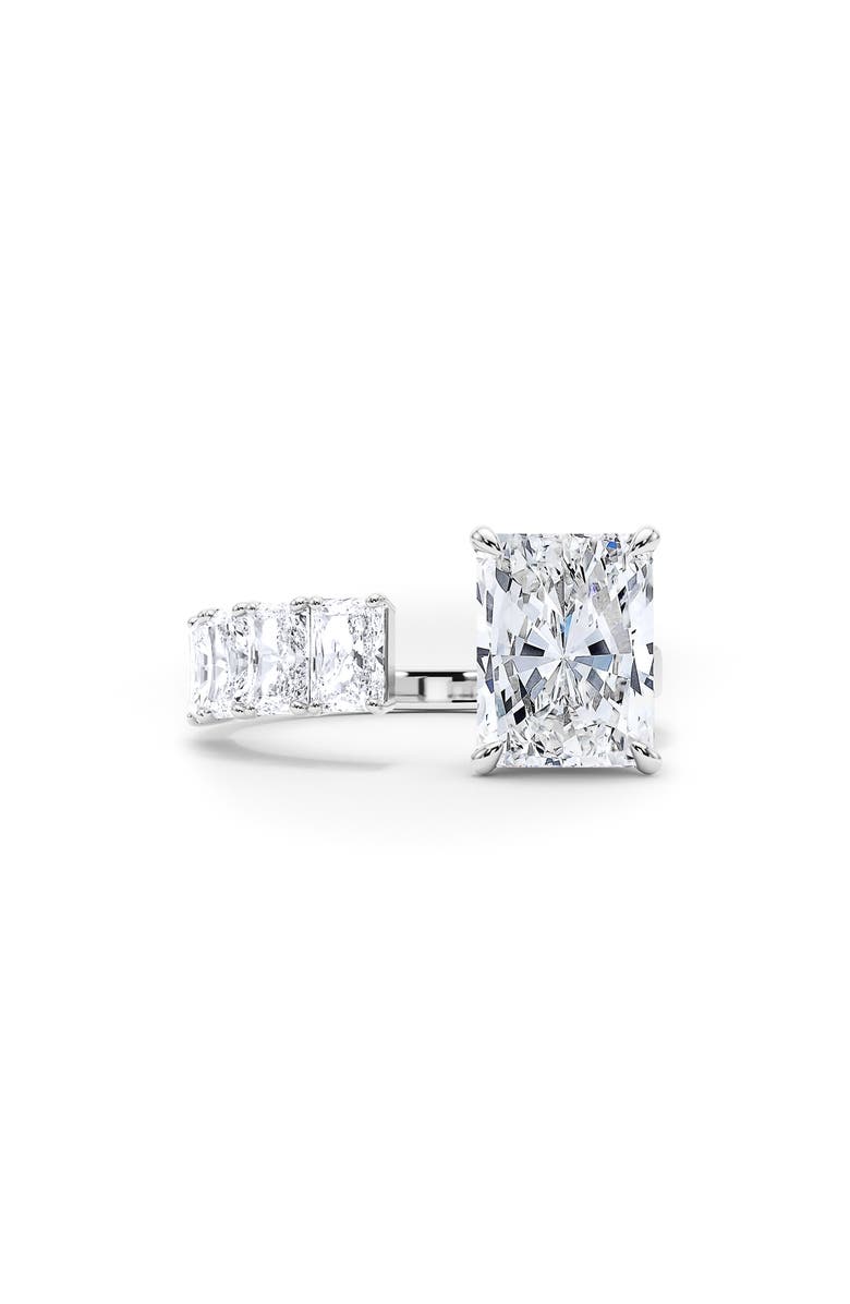 Everyday By HauteCarat Floating Radiant Lab Created Diamond Ring - 2ct., Alternate, color,