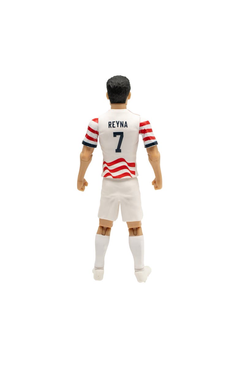 Banbo Toys Sockers 2026 USMNT Gio Reyna 8" Soccer Action Figure, Alternate, color, Red