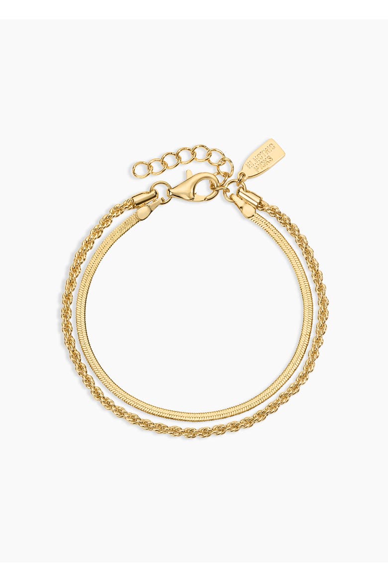 Twice As Nice Necklace and Bracelet Set of 2, Alternate, color, Gold