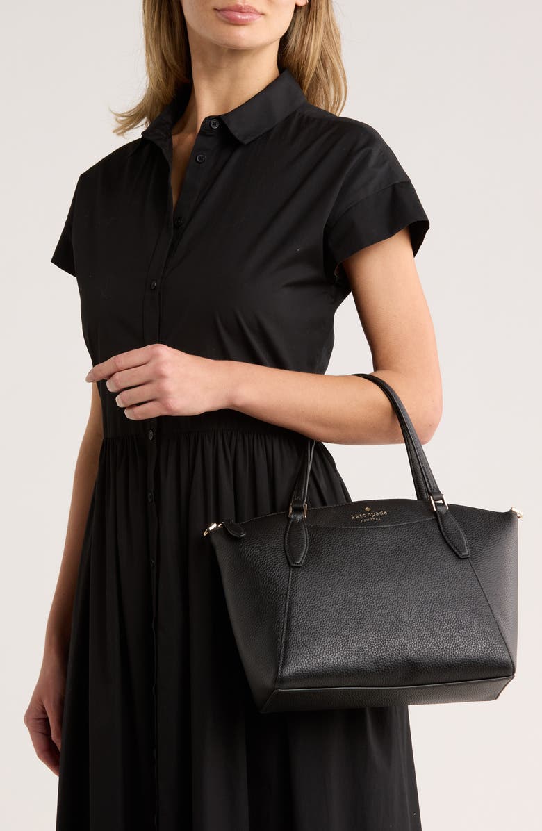 Kate Spade New York monica satchel, Alternate, color, Black