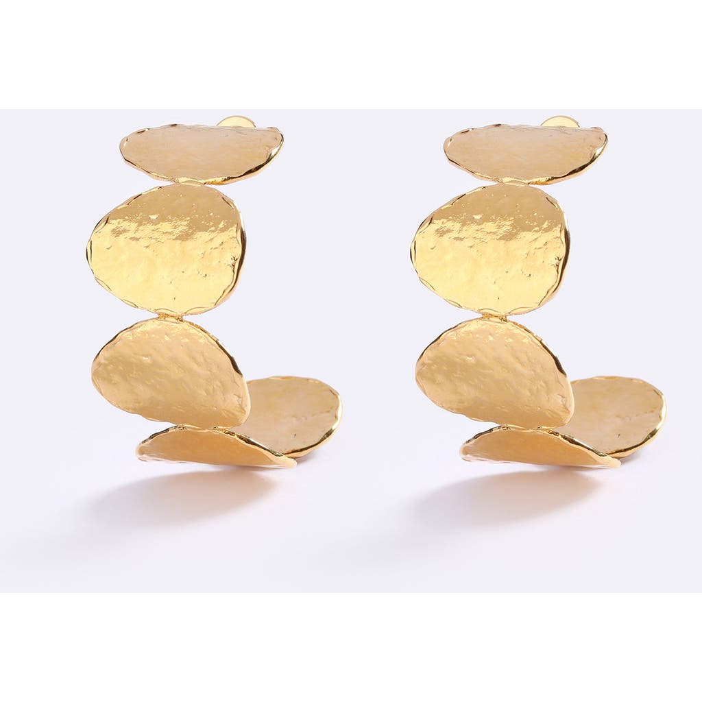 Emma Pills Sunset Hour Hoops In Gold