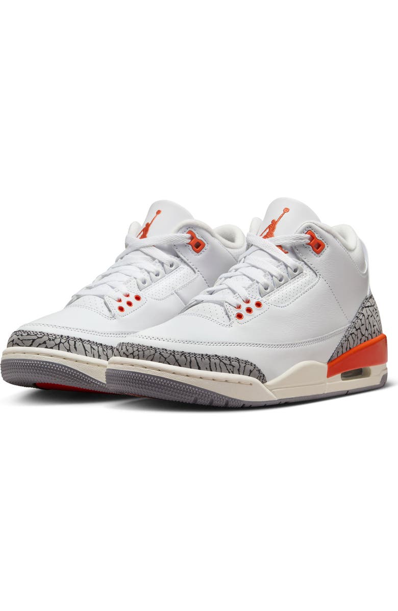 Jordan Air Jordan 3 Retro Basketball Sneaker, Main, color,