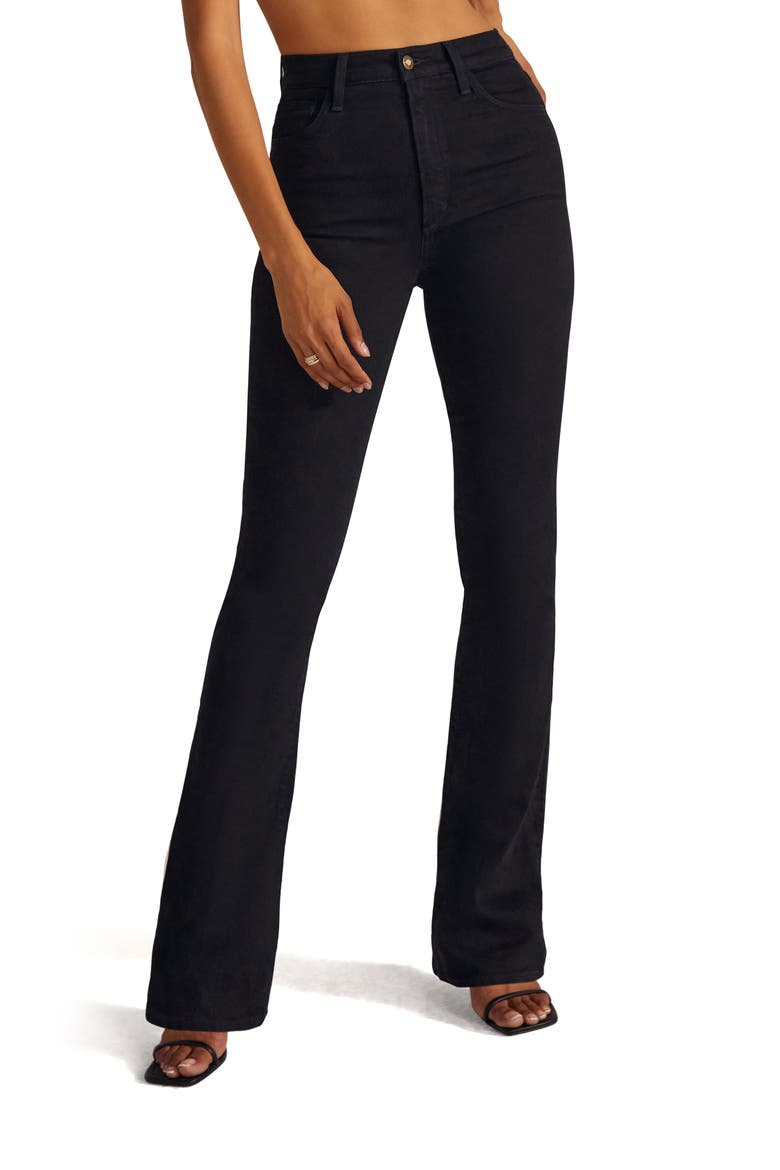 The Valentina High Waist Bootcut Jeans, Main, color, KYOTO