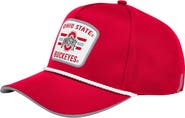 COLOSSEUM Men's Colosseum Scarlet Ohio State Buckeyes Hits the Road Podium Adjustable Hat