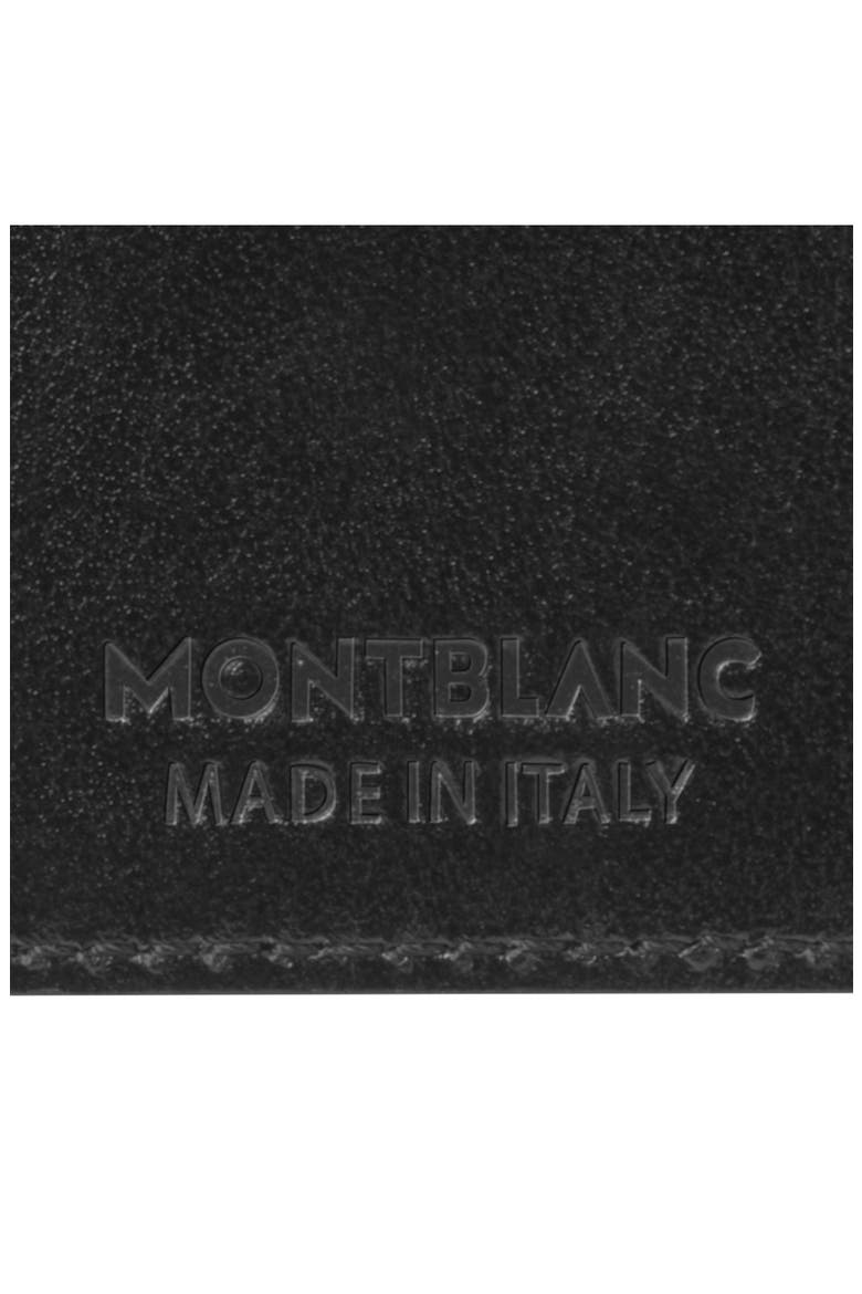 Meisterstück Leather Bifold Wallet, Alternate, color, BLACK