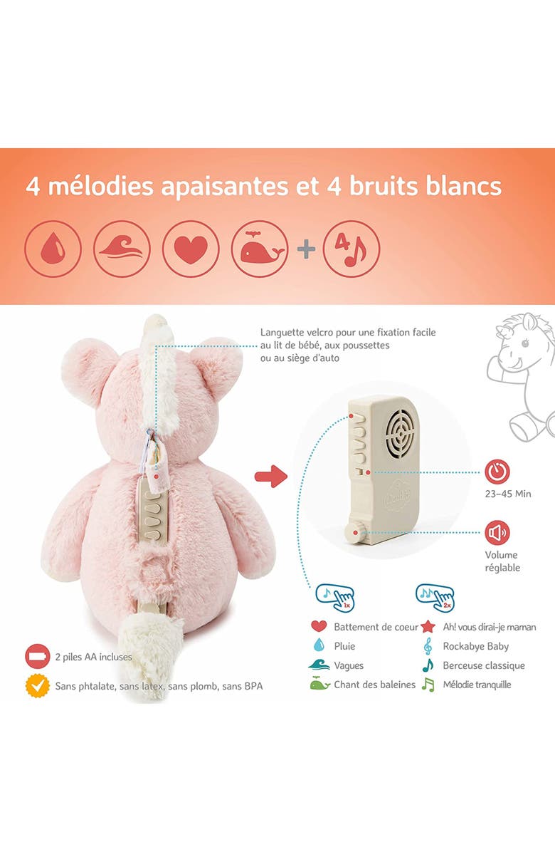 Cloud B Ella the Unicorn<sup>™</sup> Soothing Sound Machine, Alternate, color, 