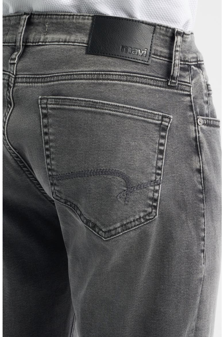 Marcus Slim Straight Leg Jeans, Alternate, color, MID SMOKE SUPERMOVE