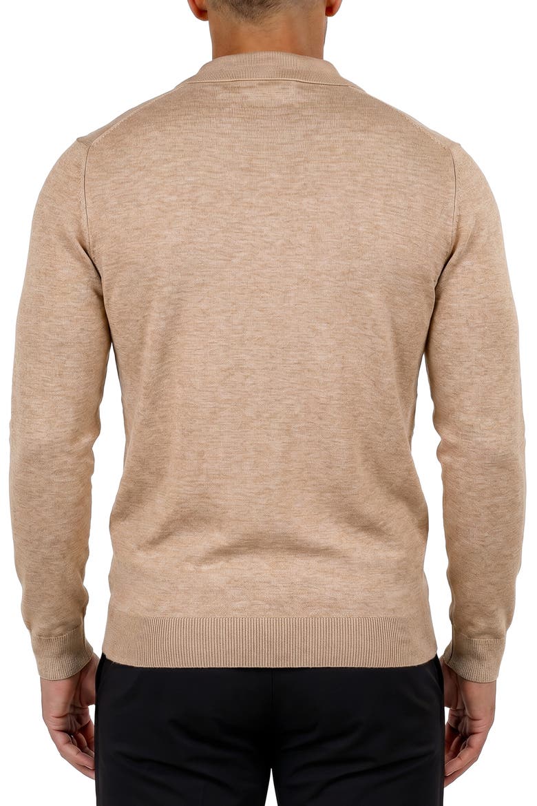 Polo Sweater, Alternate, color, BEIGE