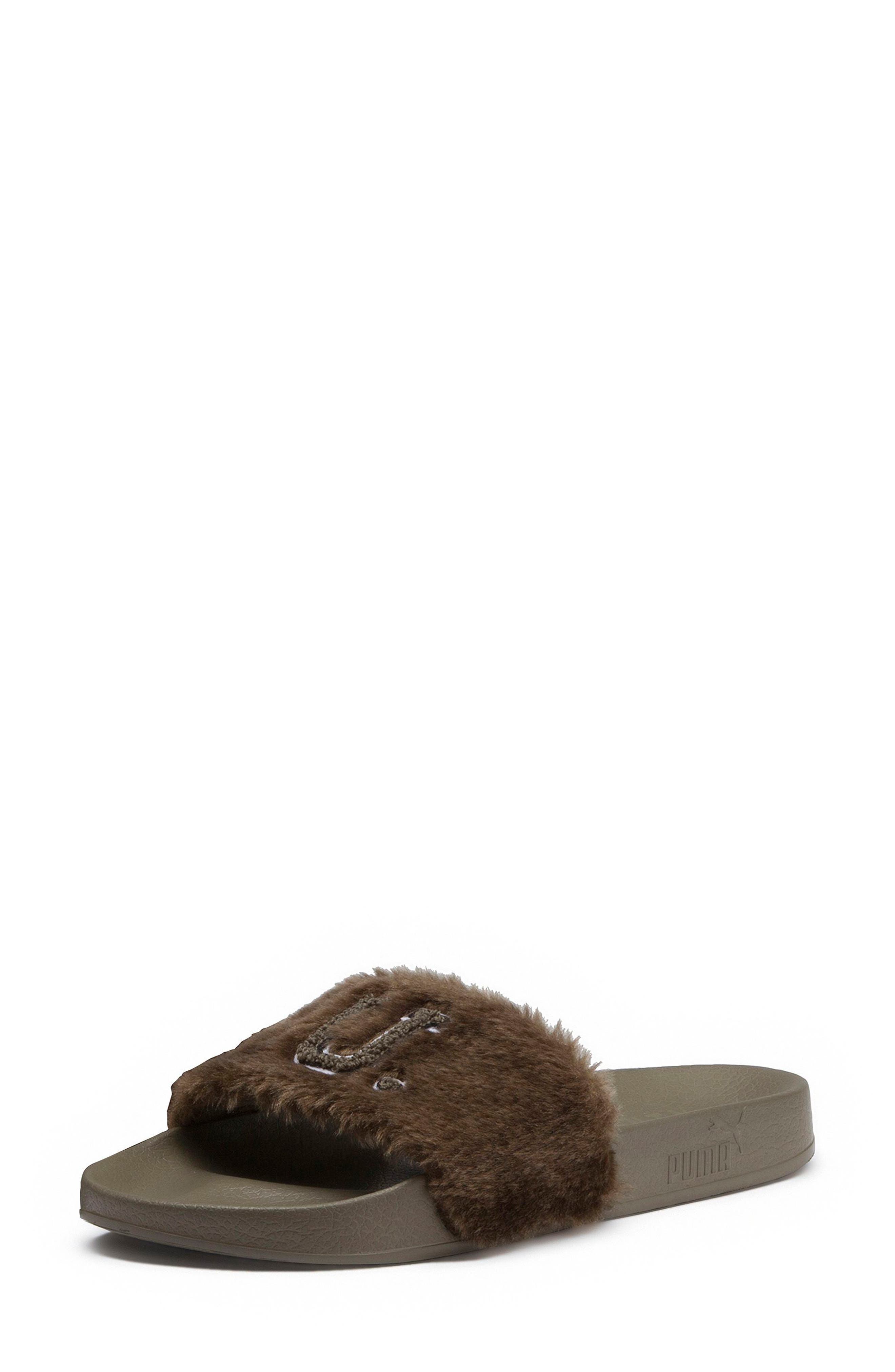 PUMA FENTY PUMA by Rihanna Lead Cat Slide Sandals, Main, color, 