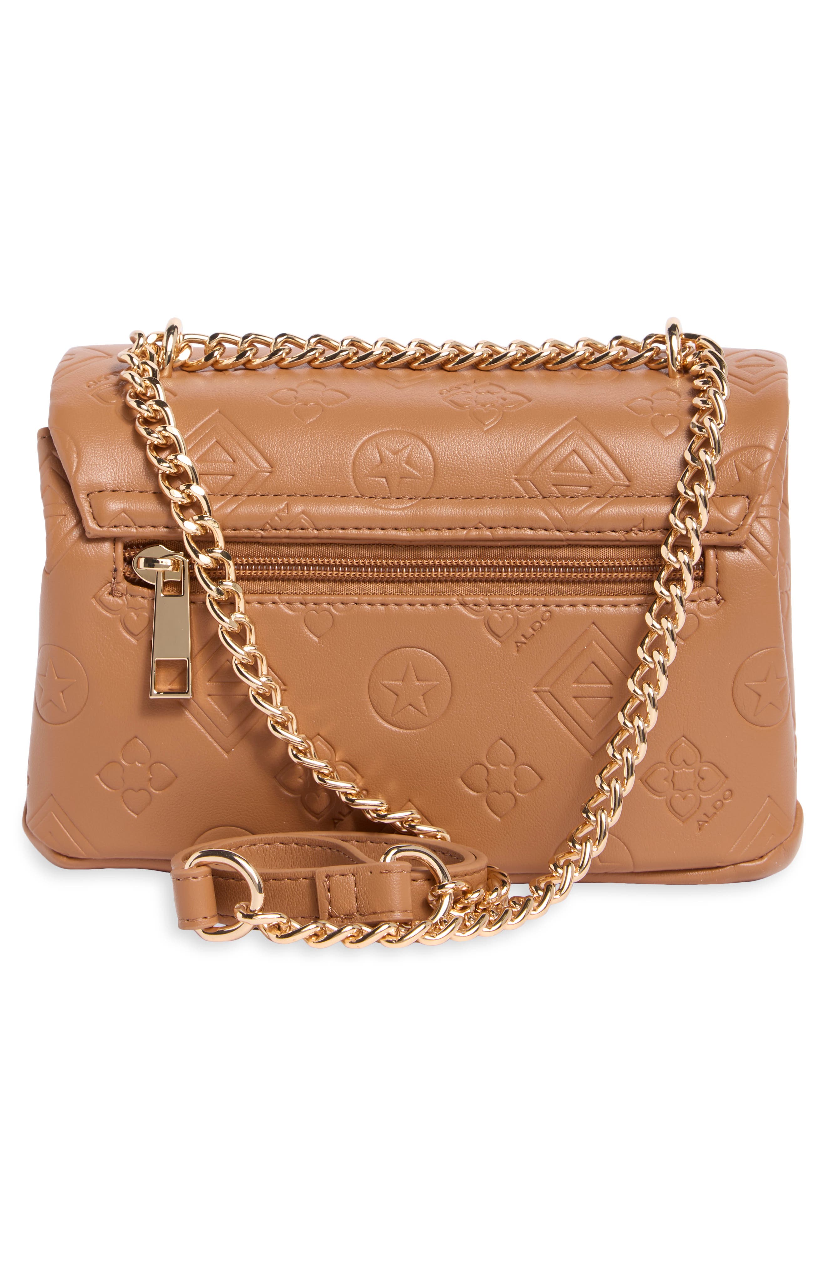 ALDO Daan Crossbody Bag, Alternate, color, Light Brown