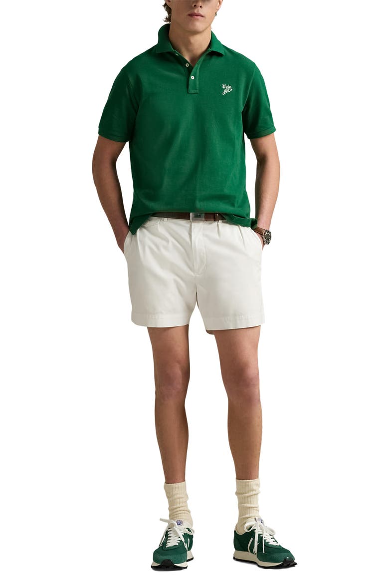 Cotton Polo Top, Alternate, color, TENNIS GREEN