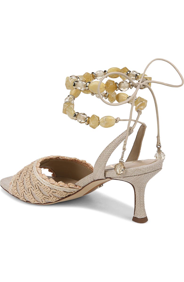Sam Edelman Pamela Ankle Strap Sandal, Alternate, color, Linen Se/Light Natur