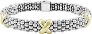 LAGOS Caviar X Two-Tone Rope Bracelet