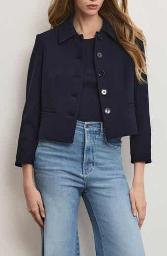 Ismena Jacket with Removable Scarf & Sleeve Cuffs