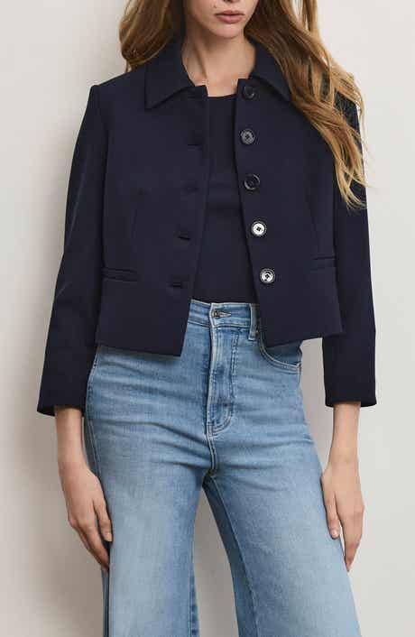 Ismena Jacket with Removable Scarf & Sleeve Cuffs