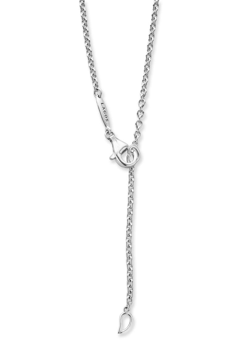 LAGOS Caviar Lux Diamond Pendant Necklace, Alternate, color,