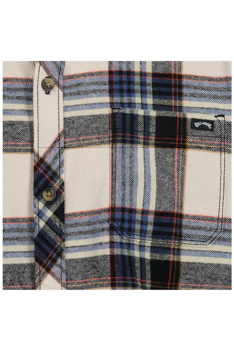 Kids' Flannel Shirt, Alternate, color, OATMEAL