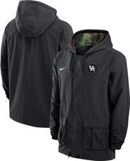 Nike Men's Nike Black Kentucky Wildcats 2025 NCAA Military Appreciation Full-Snap Jacket