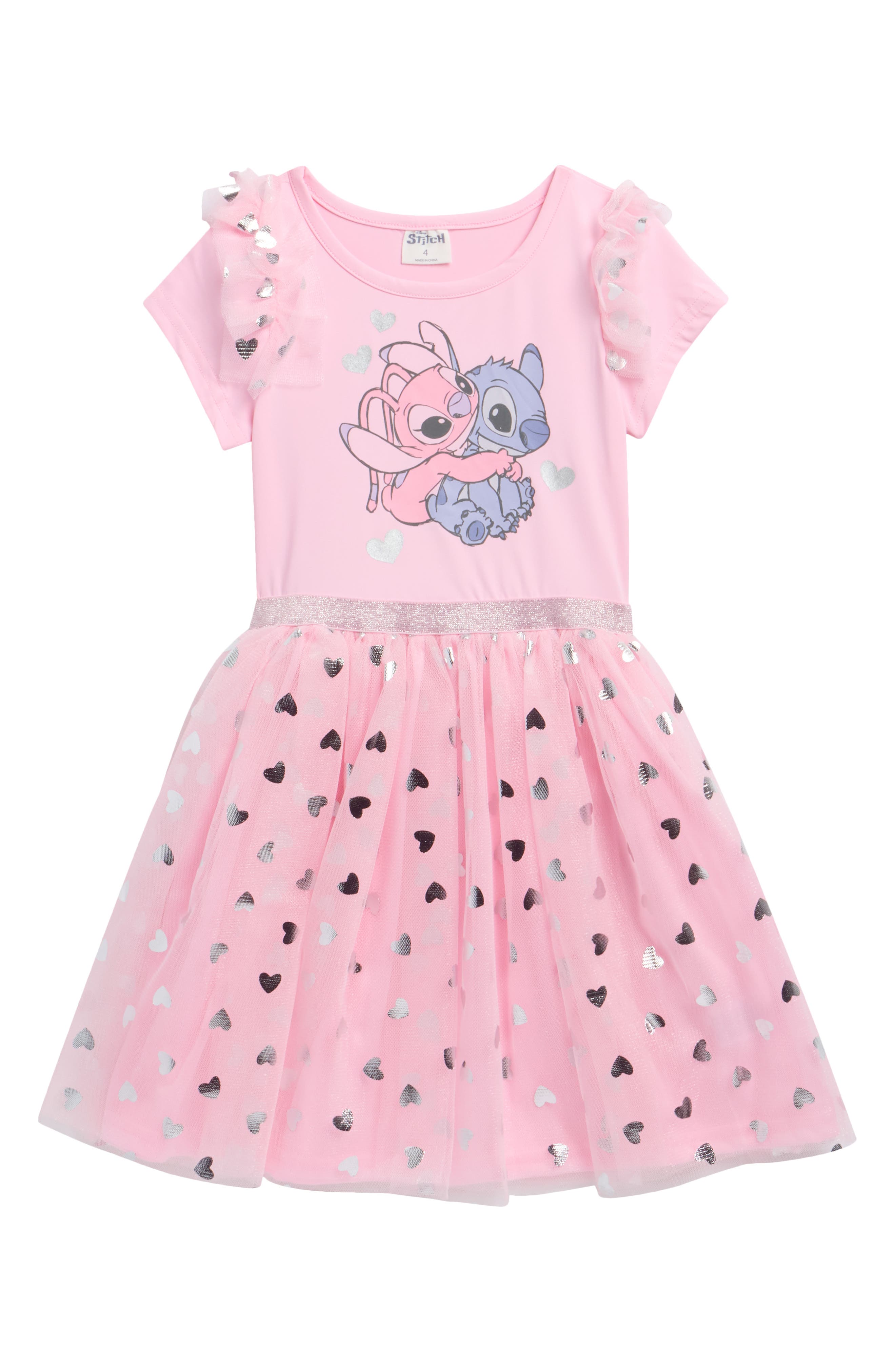 Happy Threads Kids' Lilo & Stitch Ballerina Dress