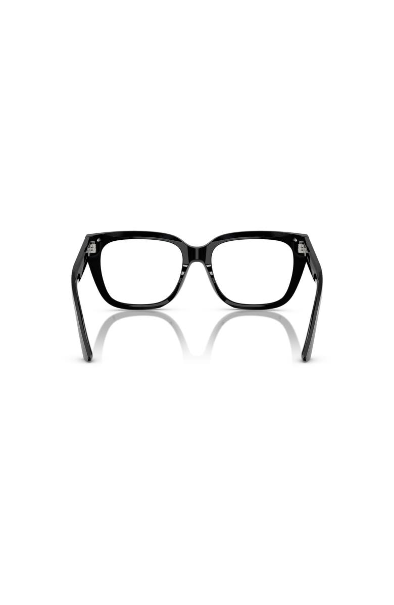 Jimmy Choo 54mm Square optical glasses, Alternate, color, Black